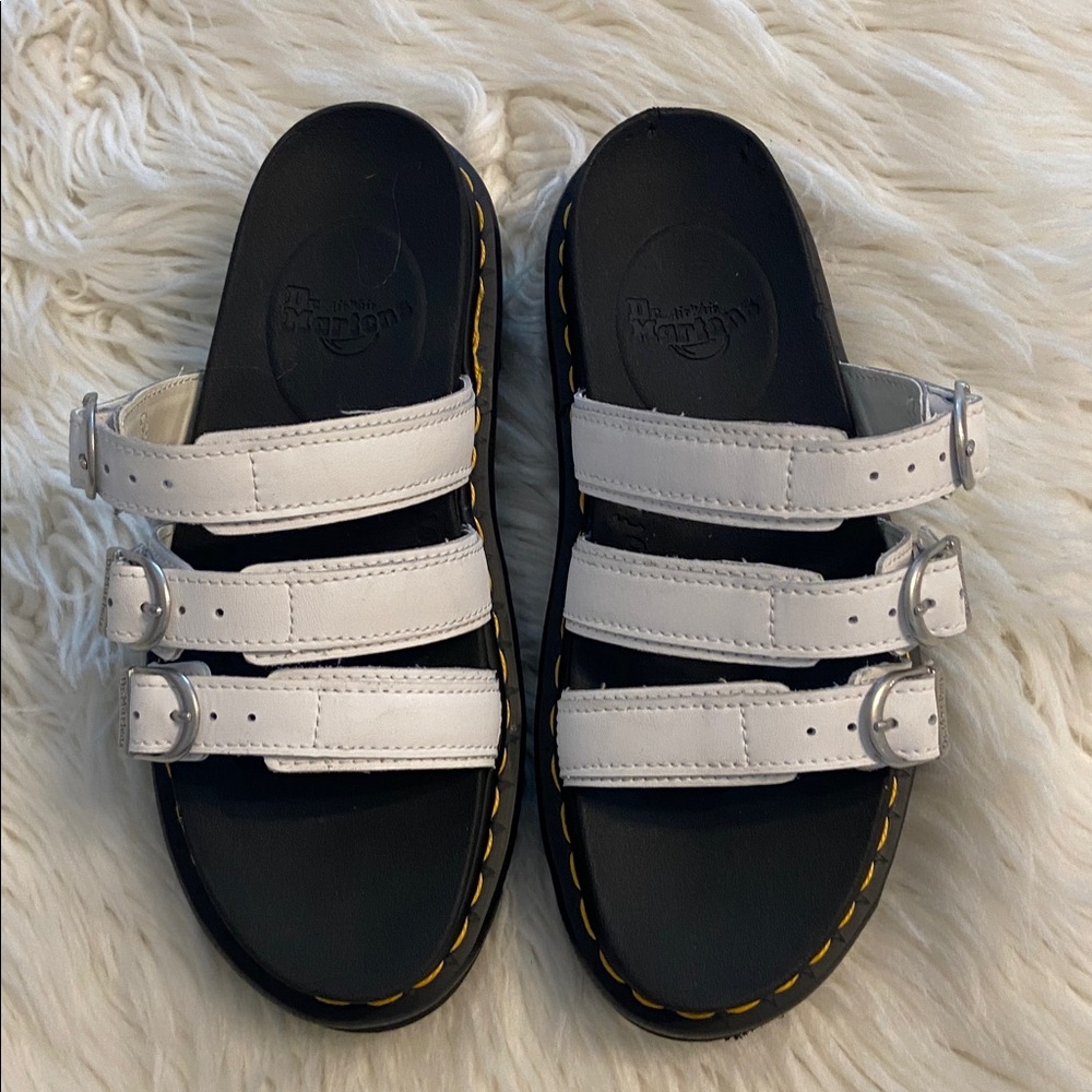Dr. Martens Black and White Sandals size 7 BNWOT see all photos - Picture 12 of 12